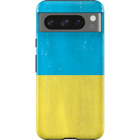 Ukraine Flag Distressed Google Pixel 8 Pro Impact Case